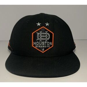 Houston Dynamo New Era Hat Black Logo 9FIFTY Snapback Hat